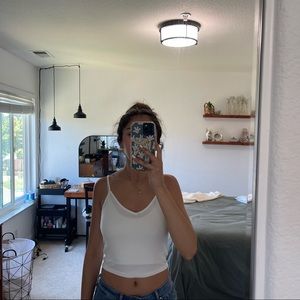 White tank top